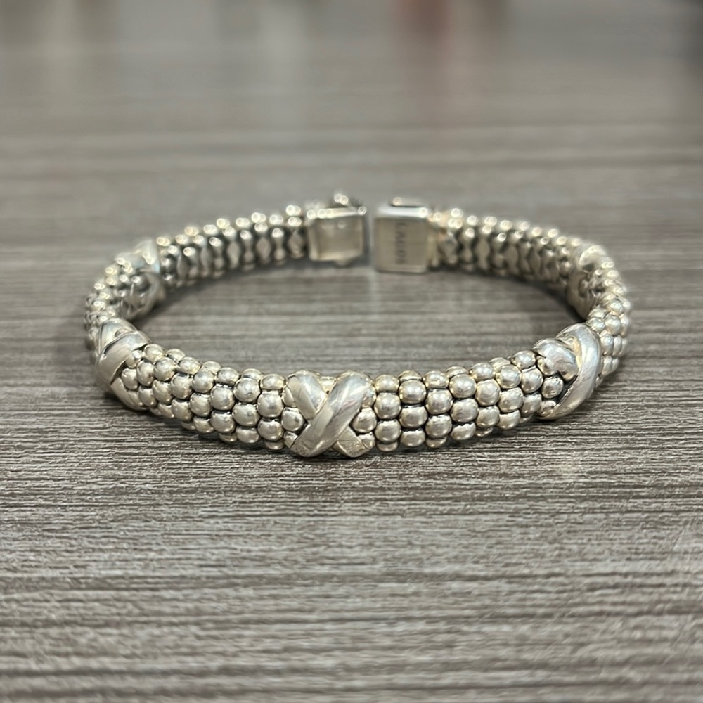 Lagos signature Caviar bracelet